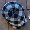 The Buffalo Insulated Baker Boy Boston Scally Cap - Black and Grey Plaid - alternate image 11