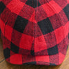 The Buffalo Insulated Baker Boy Boston Scally Cap - Red and Black Plaid - alternate image 10