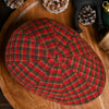 The Wonderland Boston Scally Cap - Red & Green Plaid - alternate image 11