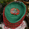 The Wonderland Boston Scally Cap - Red & Green Plaid - alternate image 13
