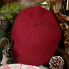 The Christmas Peaky Boston Scally Cap - Crimson - alternate image 9