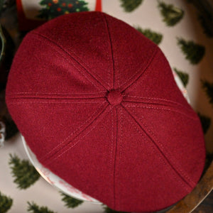The Christmas Peaky Boston Scally Cap - Crimson - alternate image 10