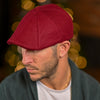 The Christmas Peaky Boston Scally Cap - Crimson - alternate image 2
