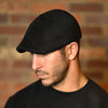 The Suede Peaky Boston Scally Cap - Black - alternate image 2