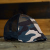 The Mesh Trucker Boston Scally Cap - Camo with Black - alternate image 10