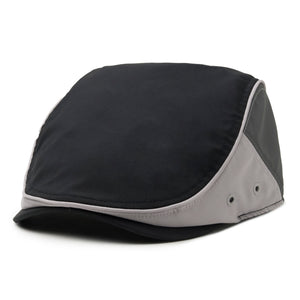 The Fairway Boston Scally Cap - Black with Grey - alternate image 4