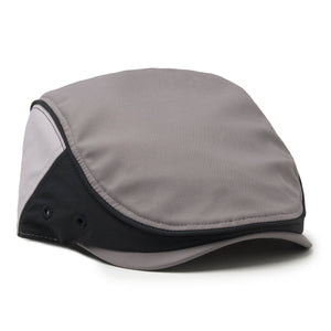 The Fairway Boston Scally Cap - Grey with Black - featured image