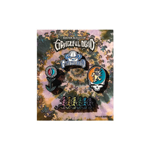Boston Scally The Grateful Dead Dancing Bears Pin Set - featured image