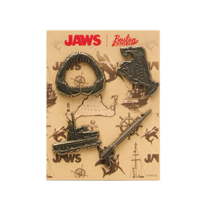 Boston Scally Jaws Captain Quint Pin Set - featured image