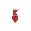 Boston Scally The King of Hearts Cap Pin - featured image