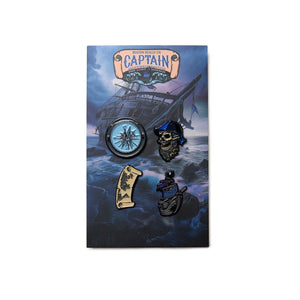 Boston Scally The Captain Shipwreck Edition: Lost Voyage Cap Pin Set - featured image