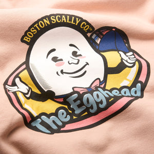 Boston Scally The Egghead Hoodie - Dusty Pink - alternate image 3