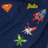 Boston Scally The Superman Icon Hoodie - Blue - alternate image 3