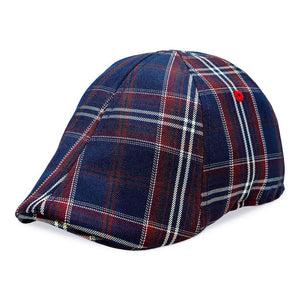 The Brave Boston Scally Cap - Navy Plaid - alternate image 3