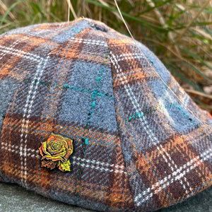 The Autumn Rose Boston Scally Cap - Autumn Plaid - alternate image 11
