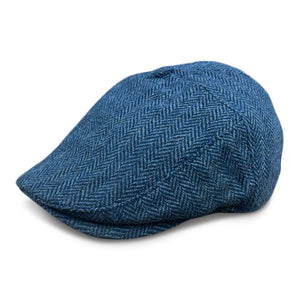 The Original 5-Panel Boston Scally Cap - Patriot Blue Herringbone - alternate image 2