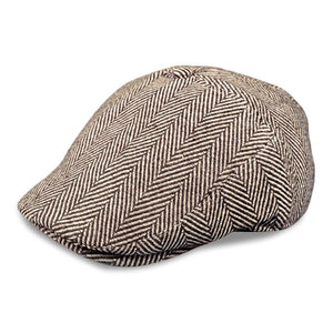 The Original 5-Panel Boston Scally Cap - Brown Herringbone - alternate image 2