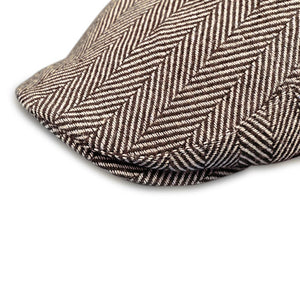 The Original 5-Panel Boston Scally Cap - Brown Herringbone - alternate image 6