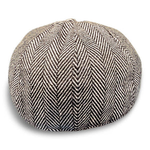 The Original 5-Panel Boston Scally Cap - Brown Herringbone - alternate image 4