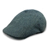 The Original 5-Panel Boston Scally Cap - Dark Olive Green Herringbone - alternate image 3