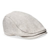 The Irish Boston Scally Cap - White Herringbone - featured image