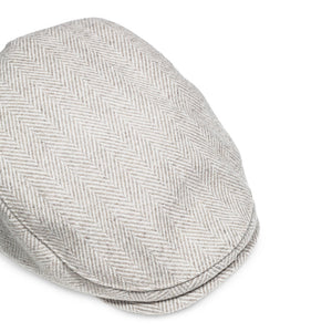 The Irish Boston Scally Cap - White Herringbone - alternate image 9