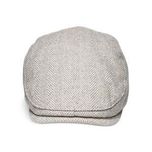 The Irish Boston Scally Cap - White Herringbone - alternate image 6