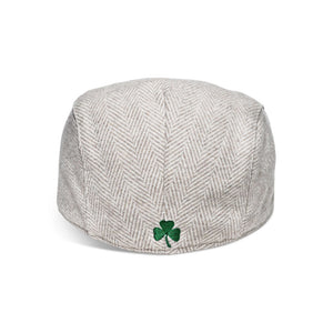 The Irish Boston Scally Cap - White Herringbone - alternate image 4