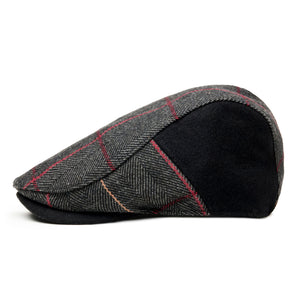 The Whiskey Boston Scally Cap - Smoke & Rye Plaid - alternate image 7