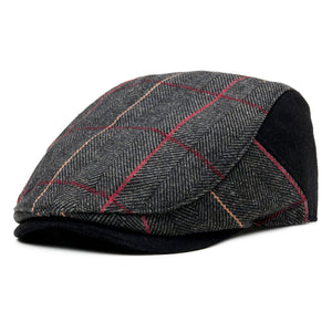 The Whiskey Boston Scally Cap - Smoke & Rye Plaid - alternate image 3