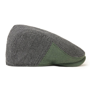 The Southie Boston Scally Cap - Grey Herringbone - alternate image 8