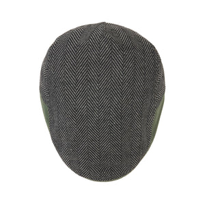 The Southie Boston Scally Cap - Grey Herringbone - alternate image 6