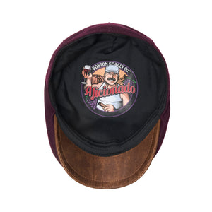 The Aficionado Boston Scally Cap - Homemade Wine - alternate image 2