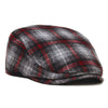 The Contender Boston Scally Cap - Black & Smoke Plaid - featured image