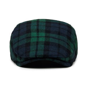 The Contender Black Watch Boston Scally Cap - Clover & Navy - alternate image 4