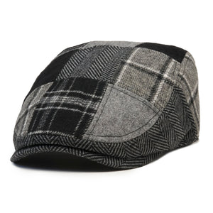 The Lunchbox Blackbox Edition Boston Scally Cap - Black Plaid - alternate image 4