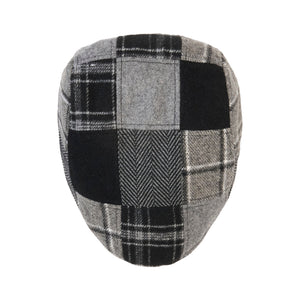 The Lunchbox Blackbox Edition Boston Scally Cap - Black Plaid - alternate image 7
