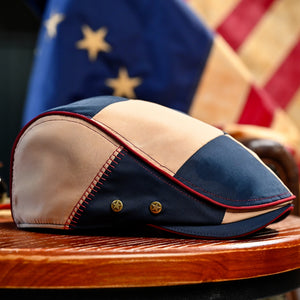 The 250th Anniversary Boston Scally Cap - Patriot Navy and Colonial Tan - alternate image 10