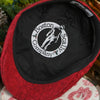 The Holiday Herringbone Peaky Boston Scally Cap - Red Herringbone - alternate image 13