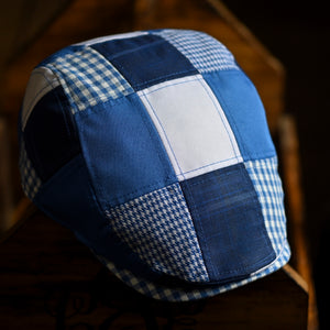 The Jockey Boston Scally Cap - Blue Patchwork - alternate image 11