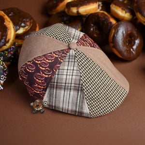 The Donut Boston Scally Cap - Chocolate Frosted Edition Patchwork - alternate image 11