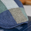 The Saltbox Boston Scally Cap - Blue Patchwork - alternate image 13