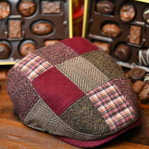 The Box Of Chocolates Boston Scally Cap - Valentine Patchwork - alternate image 10