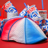 Slush Puppie Boston Scally Cap - Red and Blue Swirl - alternate image 10