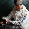 Boston Scally The Guinness Gilroy Hoodie - Vintage White - alternate image 2