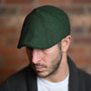 The 8-Panel Irish Boston Scally Cap - Green Herringbone - alternate image 2