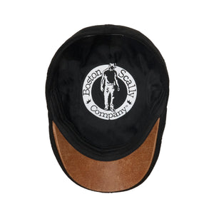 The Kenmore Boston Scally Cap - Coolidge Black & Brown Brim - alternate image 2