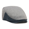 The Legacy Boston Scally Cap - Grey & Patriot Blue Herringbone - featured image