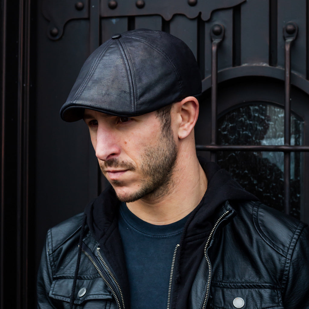The Scrapyard Boston Scally Cap Black