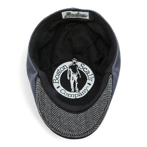 The Sidestreet Boston Scally Cap - Grey - alternate image 2